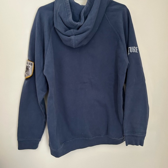 Cabela's Blue Hoodie with Bear Graphic - Picture 4 of 6